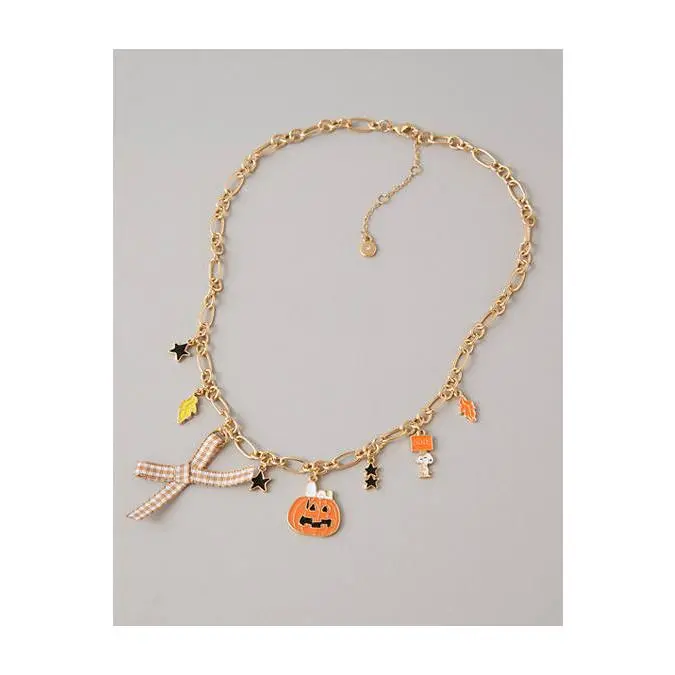 AE Snoopy Fall Charm Necklace