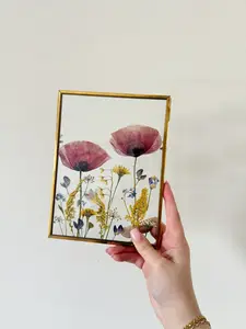 custom pressed flower frame
