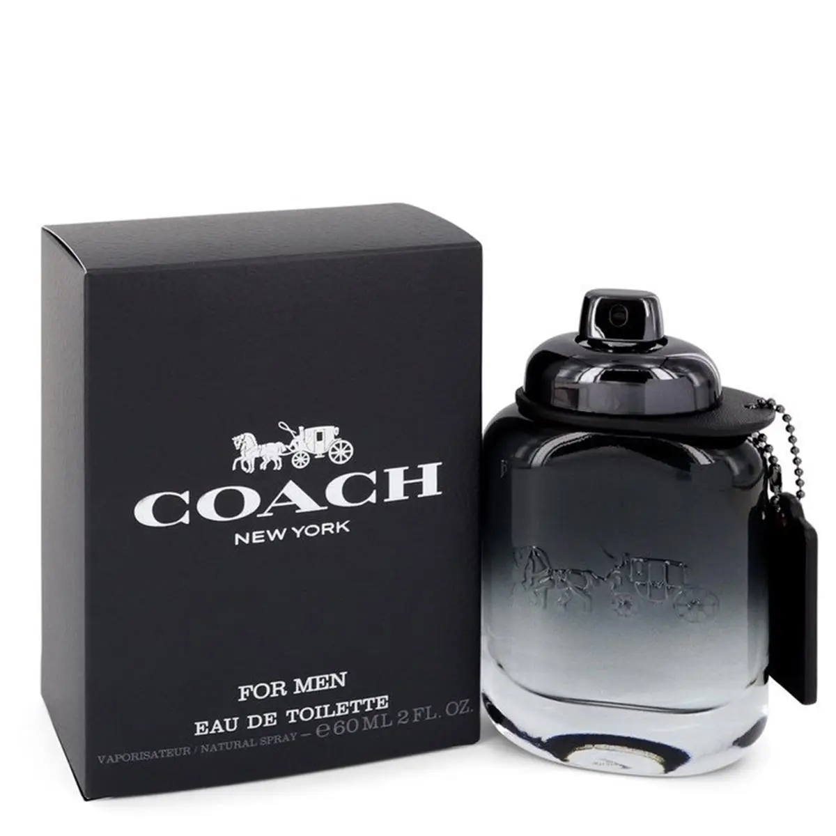 Coach Men's Eau De Toilette Spray, 2 oz EDP Perfume Spray, Edp Spray, 2Oz