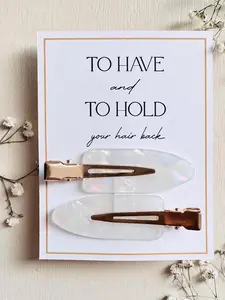 1pair Sparkling Temperament Hairpin-To Have And To Hold Your Hair Back, Simple And Shiny Hairpin Accessories, Suitable For Daily Life, Appointments, Festivals, Weddings And Bridesmaid Dress Up Accessories, Fashion Accessories For Women