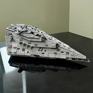 Space Military Galaxy Fighter Starship Building Blocks | MOC Dropship Model | Perfect Birthday, Anniversary & Festival Gift for Boys