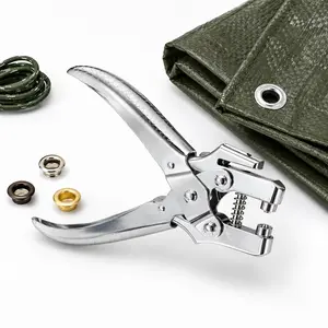 DIY Made Easy! Adjustable Handheld Hole Punch for Cardboard, Leather, Fabric & Tags – Perfect for Crafts, Scrapbooking & Packaging Projects