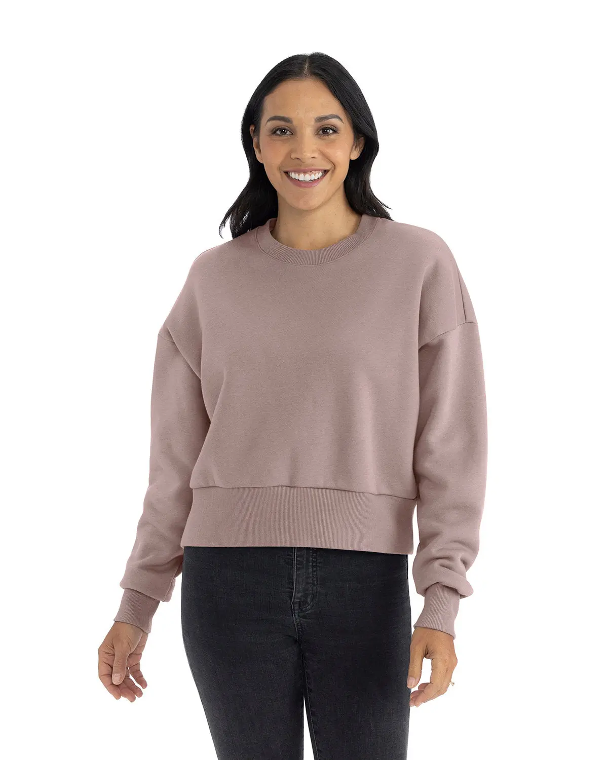 Next Level 9087 Women's Heavyweight Crewneck Sweatshirt