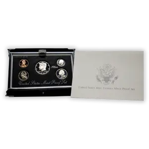 1993 Premier Silver Proof Set - 5 Coins
