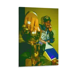 Kobe Poster Print Wall Decor for Men, Lakers Basketball Dorm Decor for Guys