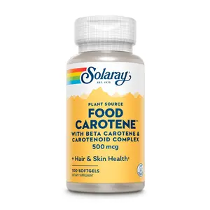Food Carotene, Vitamin A As Beta Carotene 500 mcg