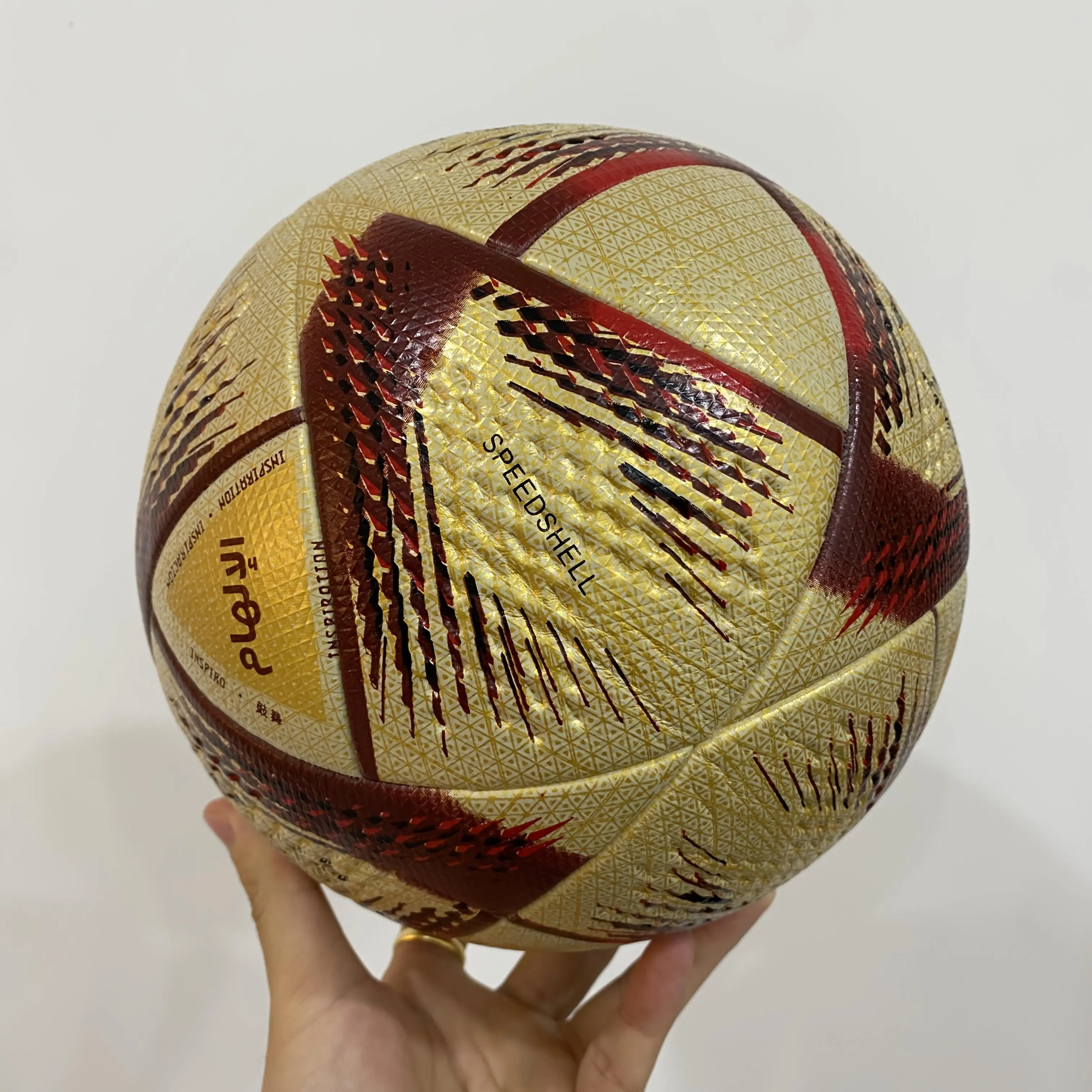Professional No. 5 Football, Youth and Adult Training Indoor and Outdoor Game Official Ball-Classic Golden Birthday Gift, Football, Curve Football, Perfect Football, Football Training Equipment, Silent Football, Soccer