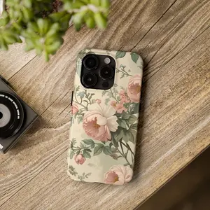 Floral Tough Phone Cases - Elegant, Stylish Protection for Your Device, iPhone 17Pro, 16, 15, 14, 13, 12, Samsung S26, S25, S24, S23, S22, S21 Ultra Plus, Great Gift for Nature Lovers, Housewarming, Birthdays, Anniversaries