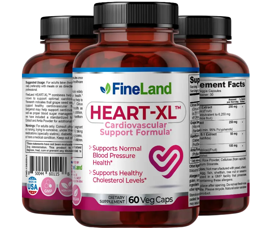 FineLand HEART – XL Cardiovascular Support Formula Healthcare Natural