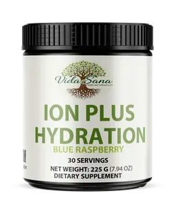 VidaSana Ion Plus Hydration Blue Raspberry 30 Servings 225g Supplement