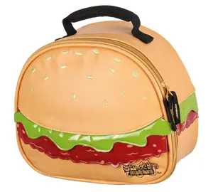 Nickelodeon SpongeBob SquarePants Krabby Patty Single Compartment Lunch Box Bag 10"