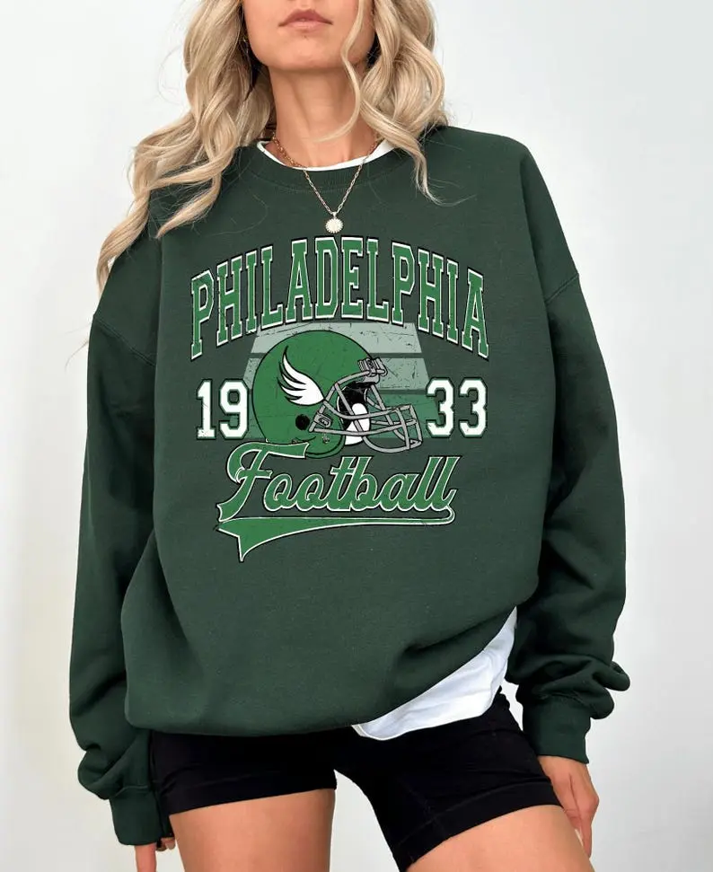 Philadelphia Football Retro Styles Sweatshirt, Philadelphia Football Retro Crewneck Sweater, Football Gift Fans