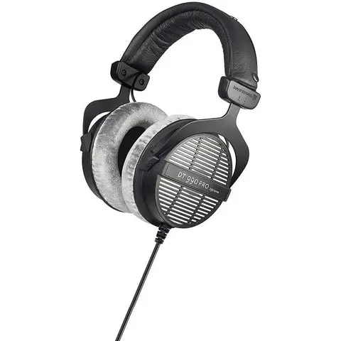 Beyerdynamic DT 990 Pro 250 Ohm Studio Headphones for Mixing, Mastering, and Editing (open-back)