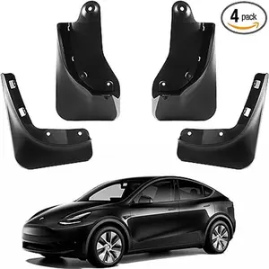 4PCS Tesla Model Y Mud Flaps Splash Guards Accessories 2023/2022/2021