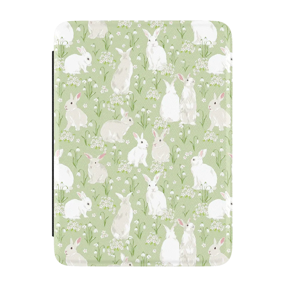 Casely Kindle Case | Hop to it | Green Bunny