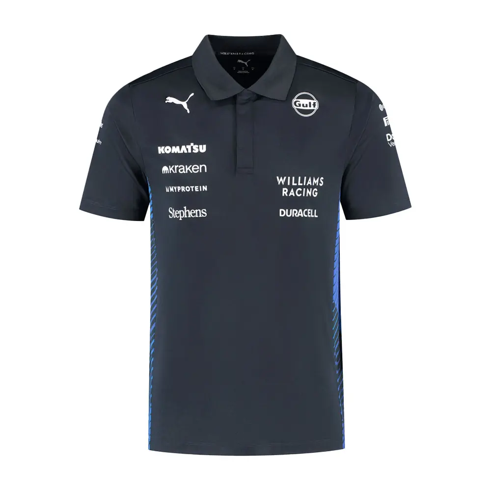 PUMA Mens Williams Racing Rp Short Sleeve Shirt Casual Casual - Blue