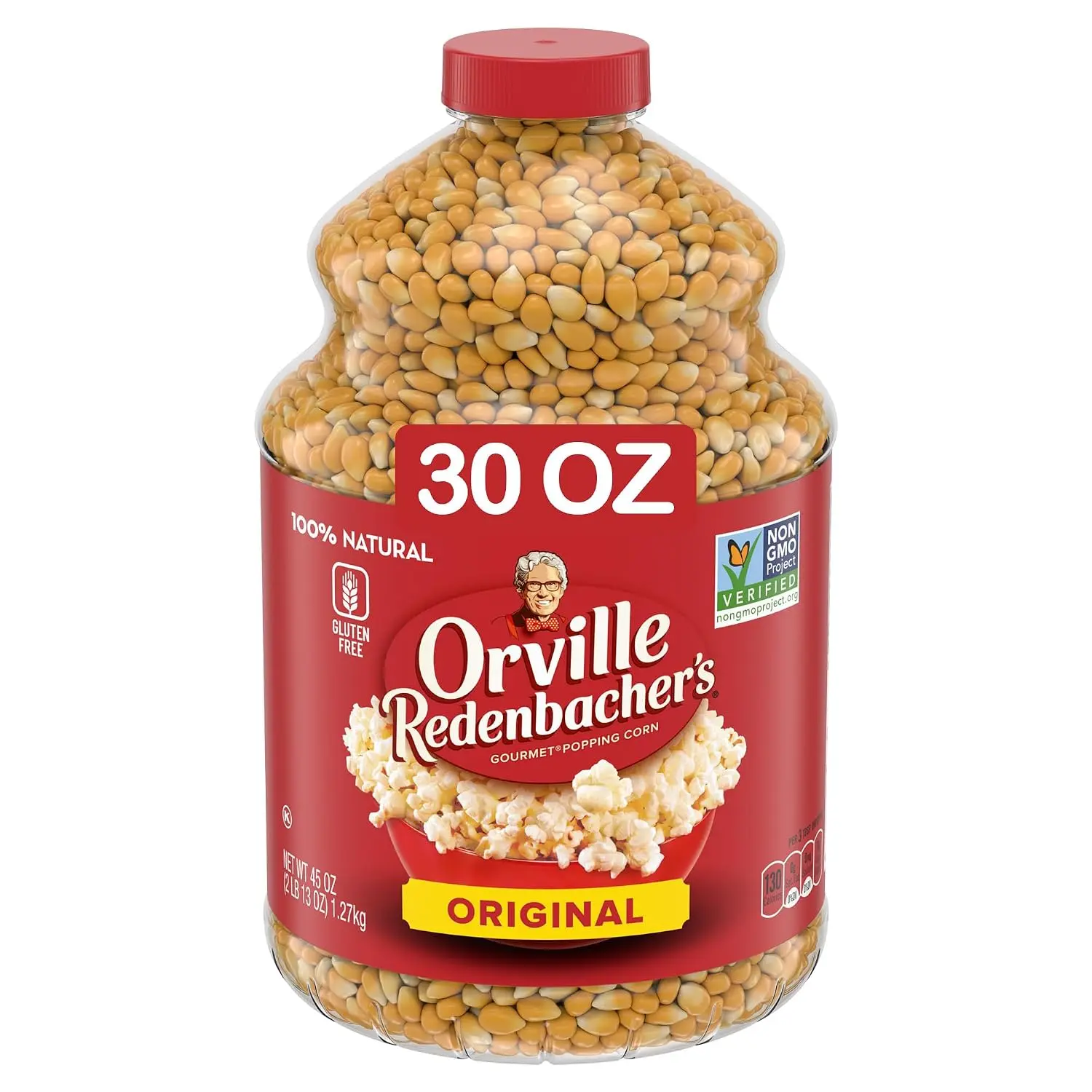 Orville Redenbacher's Gourmet Popcorn Kernels, Original Yellow, 30 oz.