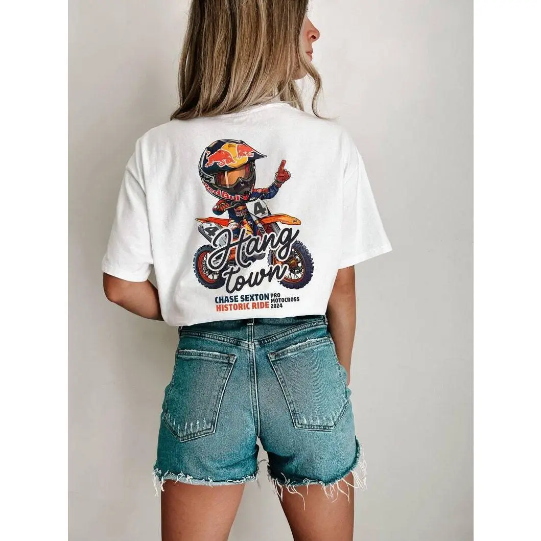 Unisex Chase Sexton Motocross Shirt, Hangtown Winner Tee, Official Limited Edition, Racing Fan Gear, Dirt Bike Apparel, Gift for Riders