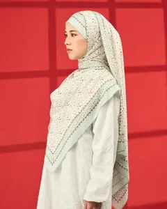 Spring Veil Satin Silk: Nuwairah Collection