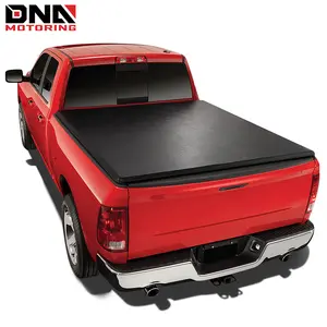 For 2019-2025 Silverado/Sierra 5.75Ft Truck Bed Soft Vinyl Roll-Up Tonneau Cover
