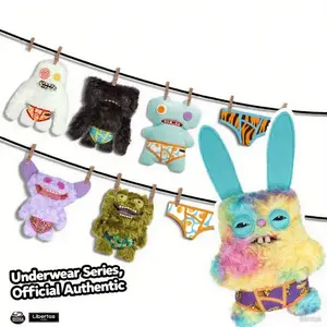 FUGGLER Funny Teeth Plush Underwear Monster Toy FUGGLER Funny Teeth Plush Underwear Monster Toy
