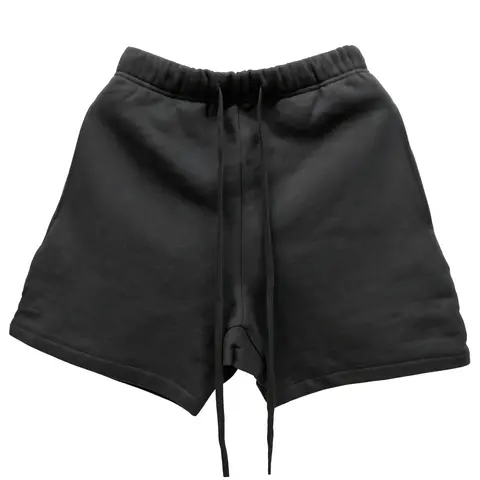 Oversized Sweat Shorts for Men Women, Iron Number Athletic Shorts, Casual Sweatshorts Elastic Waist Drawstrings with Side Pockets Streetwear Lounge Shorts