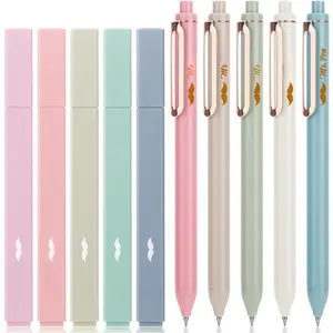 - Aesthetic Highlighters and Gel s, 10 Pack, Assorted Colors  Highlighters No Bleed, Black Ink Gel s,  Dry and No Smear for  Journaling, Planner, School Supplies