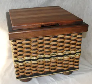 Ottoman Basket-Shabby Chic Collection