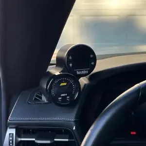 2020 2025 Toyota Supra Left Side Dash Defrost Vent Trim 52mm Dual Gauge Pod