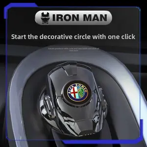 One-button start protective cover start/stop button trim For Alfa Romeo 159 147 156 166 Giulietta Giulia Mito Stelvio Brera