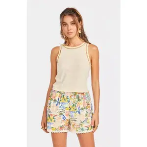 Riptide Embroidered Tank