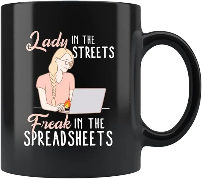 Gift mug. Accountant Mug, Accountant Gift, Spreadsheet Mug, Accounting Gift, Accounting Mug, , Spreadsheet Gift, Analyst Mug, Analyst Coffee Mug