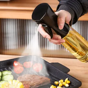 Outdoor Kitchen Handheld Press Sprayer Bottle (200ML/6.76oz), Home Spice Bottle, Dustproof Oil Control Bottle, Air Fryer Spray Bottle, Oil Spray Bottle For Cooking, Oil Dispenser, Kitchen Gadgets