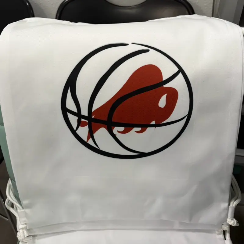 Sublimated drawstring bags
