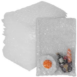 200Pack Bubble Out Bags Pouches Bubble Pouches Cushioning Packaging Bags, Double Walled Cushioning Bags Thickening Shockproof Foam Bags for Moving, Shipping, and Storage