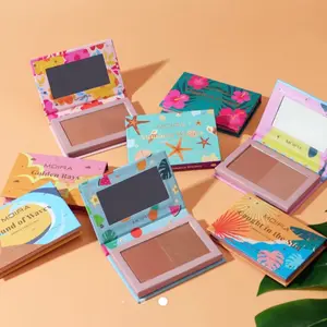 Moira Bronzed Goddess Duo Bronzer Makeup Matte Powder Blend Brush