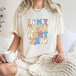 Blue Cool Aunts Club Shirt, Blue Shirt For Aunt, Blue Aunt Trixie Heeler Shirt, Blue Aunt Trixie Cool Aunt Club Shirt,Blue Auntie Shirt