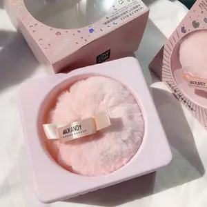 Fluffy Makeup Powder Puff Ball – Soft Air Cushion Setting Powder Applicator (MACK ANDY)