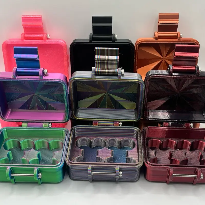 Peptide Storage Case. Holds 10 3mL Vials 17mm Diameter. Safely store Peptides! Many Colors Available. MADE IN THE USA