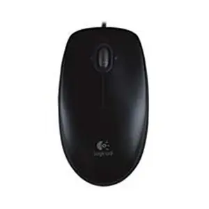 Logitech M100 USB Optical Wired Mouse -Black