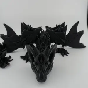 Nightwing Dragon – Giant 19 Inch Articulated Figure with Expanding Wings