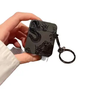 Chinese-style dragon design for AirPods Pro 2 protective case, iPhone wireless Bluetooth earphones, and AirPods 4th generation trendy