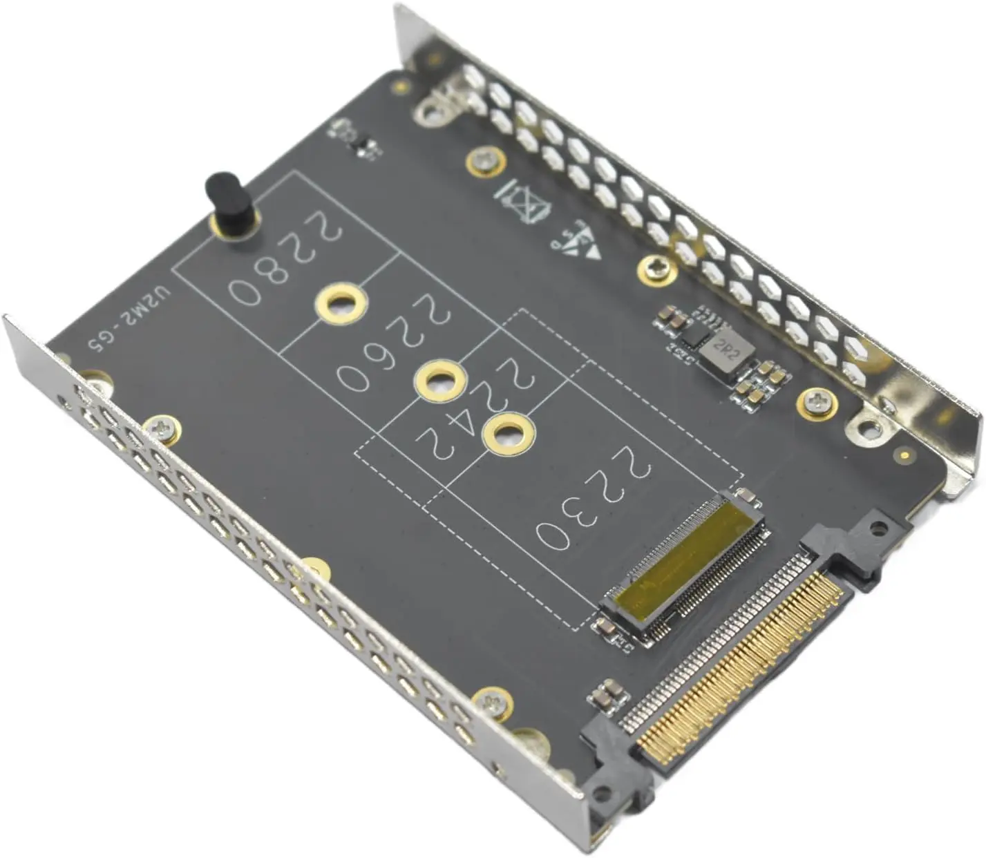 PCIe 5.0 U.2 to M.2 Adapter, SFF-8639 to M2 NVMe SSD Card