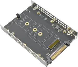 PCIe 5.0 U.2 to M.2 Adapter, SFF-8639 to M2 NVMe SSD Card