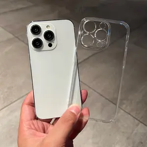 Transparent Anti-Yellowing iPhone 17/15/17 Air/13/14 Pro Max Case, 15 Plus New Ultra Thin Hard Cover for Men & Women, Compatible with 12 Pro and 11/12 Mini/13 Mini