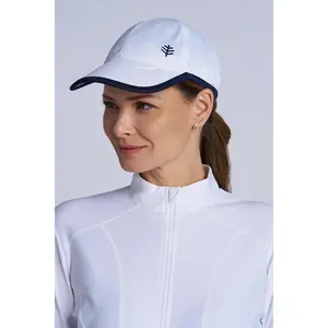 Unisex Wave Rider Swim & Sports Cap | White