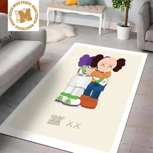 Kaws x Toy Story Together You Have Got A Friend In Me Woody And Buzz Lightyear Doormat Carpet