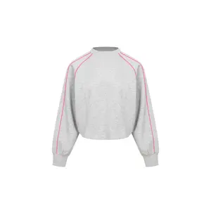 The Valen Knit Longsleeve Top With Contrast