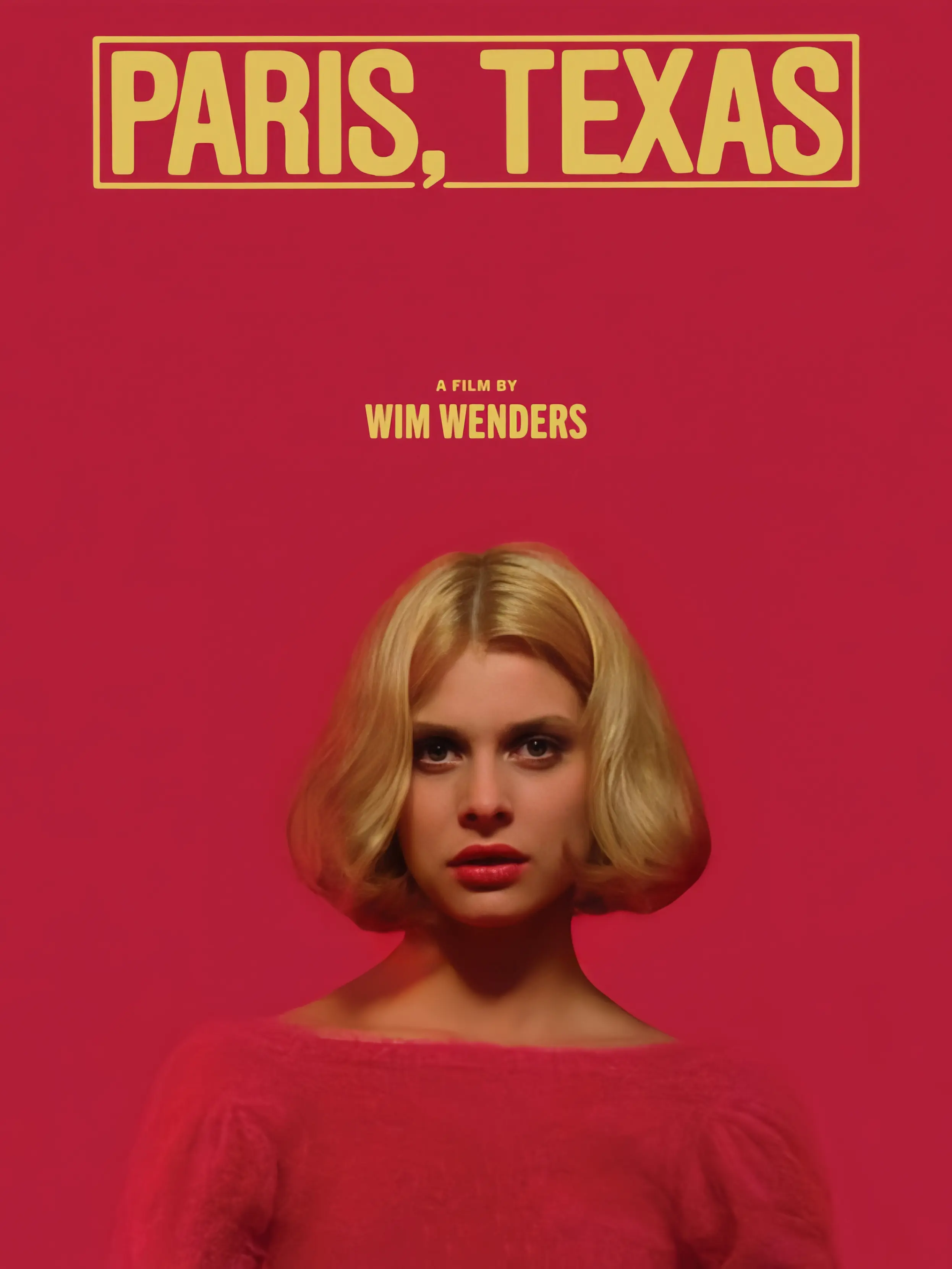 1984 Drama Movie Poster Paris, Texas (9) Home Decor Poster Wall Art Hanging Picture Print Bedroom Decorative Painting Posters Room Aesthetic 12x18inch(30x45cm)