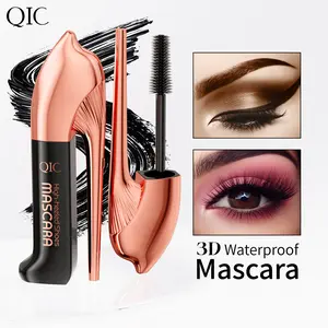QIC Silk Fiber Mascara 4D, Lengthening and Thickening, Volumizing, Long Lasting, Smudge-Proof, All Day Full, Long, Thick, Smudge-Proof Eyelashes